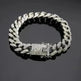 Cuban Bracelet Diamond Cuban Link Chain Hiphop Jewelry - EX-STOCK CANADA