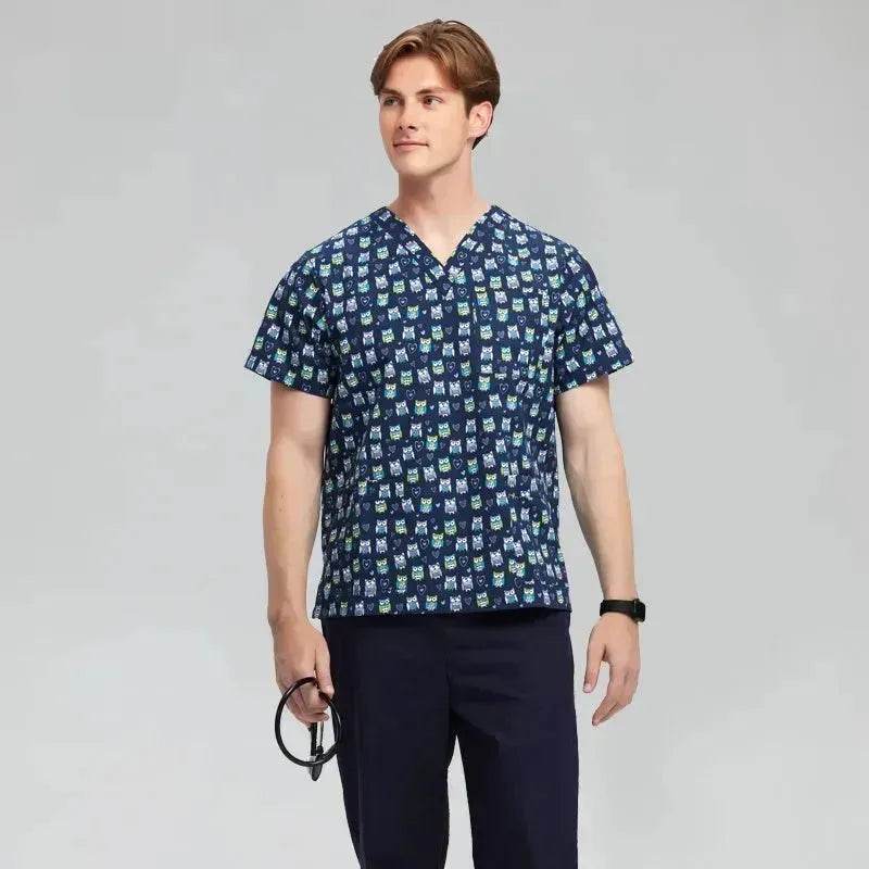 Surgical Gown Disposable Protective Pet Hospital Clothing Nurse Uniform Polyester Cotton - EX-STOCK Canada