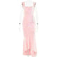 Fashion Off-neck Tube Top Stitching Hip Fishtail Dress for women. - EX-STOCK CANADA
