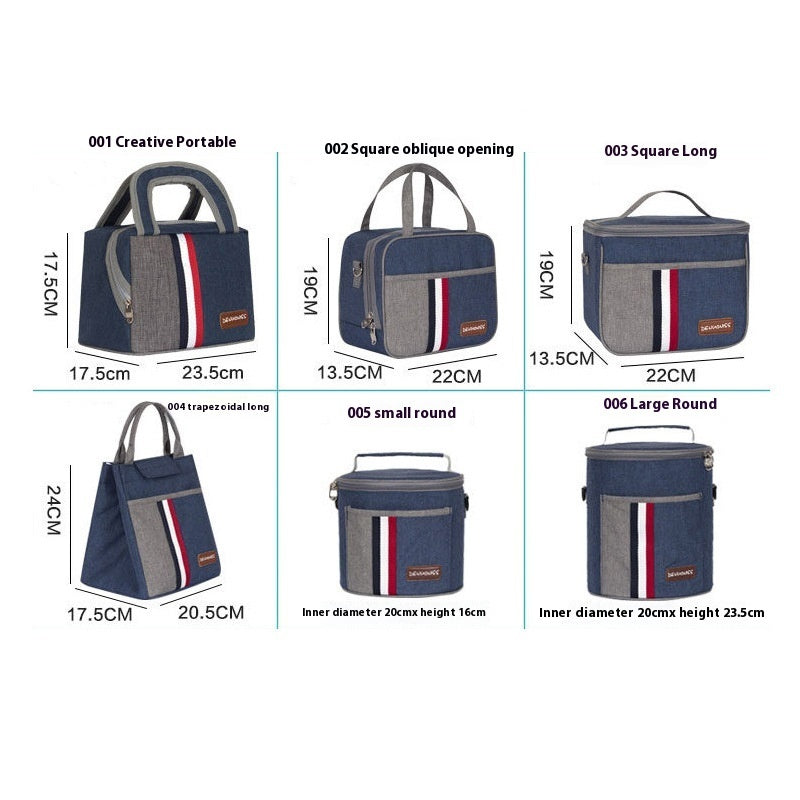 Student Lunch Picnic Simple Thermal Lunch Bag EX-STOCK