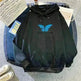 Women Single Butterfly Autumn And Winter Loose Hoodie Pullover sweatshirt - EX-STOCK CANADA