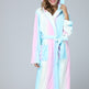 RONGTAI Womens Long Robes Plush Fleece Nightgown Thick Hooded Bathrobe With Pockets Fluffy Sleepwear For Men EX-STOCK Canada 