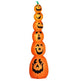9FT Halloween Inflatable Stacked Pumpkins, Blow Up 6 Pumpkins Inflatable With Built-in LED Lights Outdoor Decorations Large Party Yard Decoration - EX-STOCK Canada