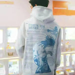 Men's Casual Printed Oversized Hoodie Sweatshirt Hip Pop Streetwear - EX-STOCK CANADA