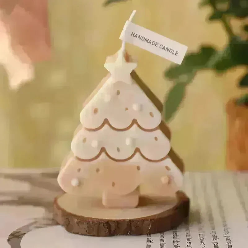Christmas Tree Silicone Molds For DIY Christmas Creative Atmosphere Decoration Handmade Fragrant Candles - EX-STOCK CANADA