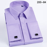 Men's French Cufflinks Dress Shirt – Slim Fit Business Formal Wear | Canada & USA