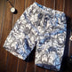 Men's Casual Printed Five-point Beach Short Pants underwear. - EX-STOCK Canada