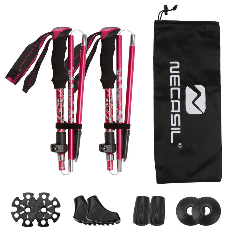Adjustable aluminum trekking pole 32–125 cm – product view 7