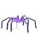 3ft Prism Spider, Illusion, 340 Purple Copper Wire Light, 4.5V 3.6W Halloween Standing Decoration US Specification - EX-STOCK Canada