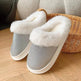 Fashion Frosted Sequined Plush Slippers Winter Warm Home Indoor Non-slip Bedroom Floor Fuzzy Slipper For Couple Women House Shoes - EX-STOCK Canada