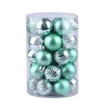 34 Christmas Ball Set 4cm Christmas Ornaments - EX-STOCK CANADA