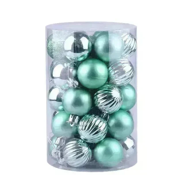 34 Christmas Ball Set 4cm Christmas Ornaments - EX-STOCK CANADA