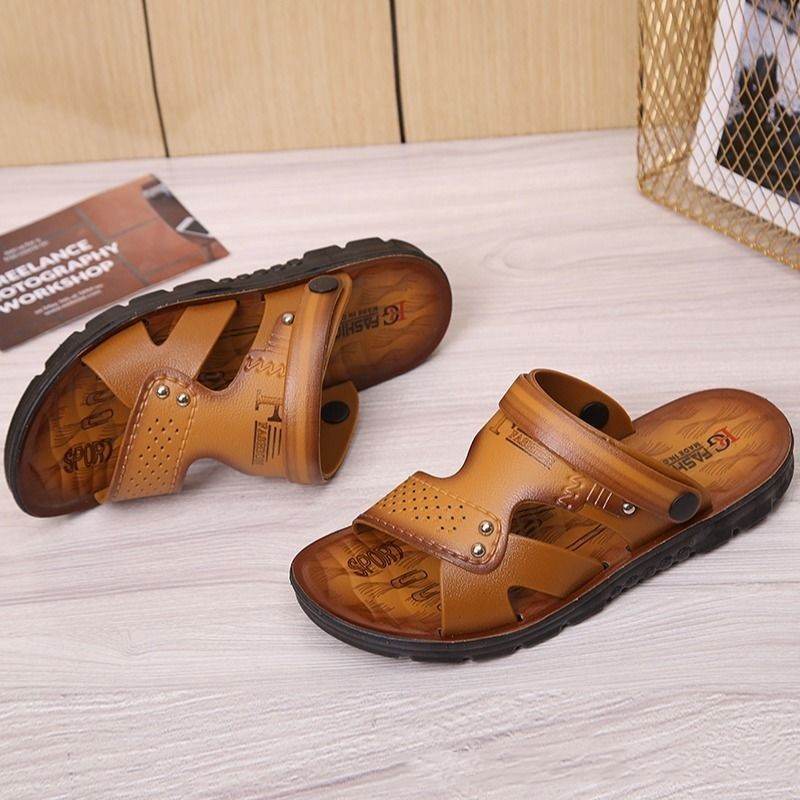 Sandals Summer Open Toed Non-slip Men  EX-STOCK CANADA