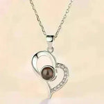 Hot Valentine's Day Gifts Metal Rose Jewelry Gift Box Necklace For Wedding Girlfriend Necklace Gifts - EX-STOCK CANADA
