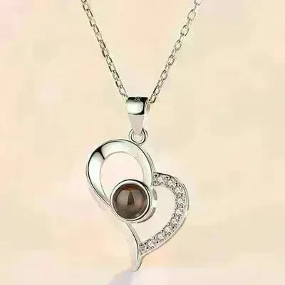 Hot Valentine's Day Gifts Metal Rose Jewelry Gift Box Necklace For Wedding Girlfriend Necklace Gifts - EX-STOCK CANADA