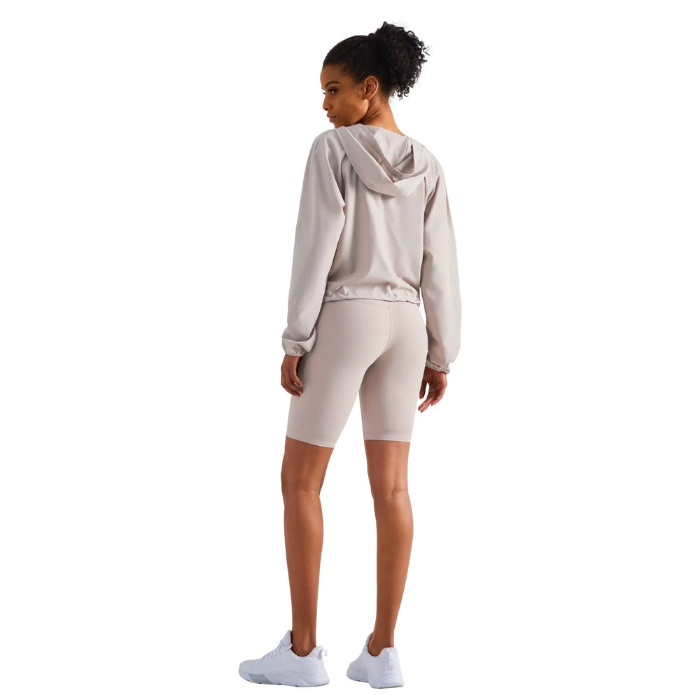 Women's Half Zipper Drawstring Workout Clothes - EX-STOCK CANADA