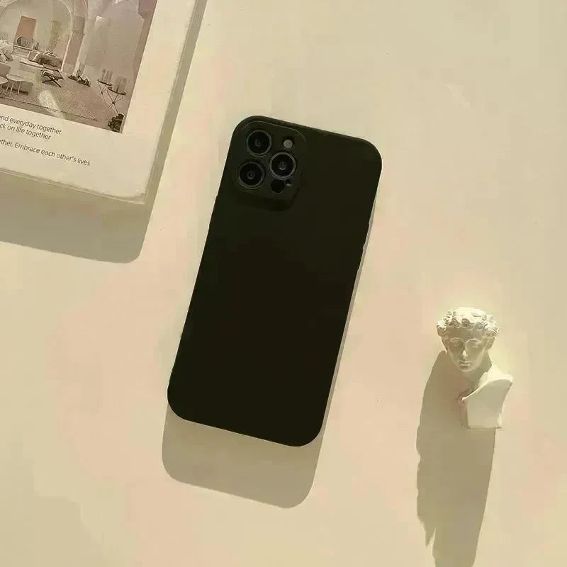 Original Liquid Silicone Frosted Phone Case - EX-STOCK CANADA