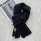 Women's Sweet Version Fleece Solid Scarf Autumn And Winter - EX-STOCK Canada