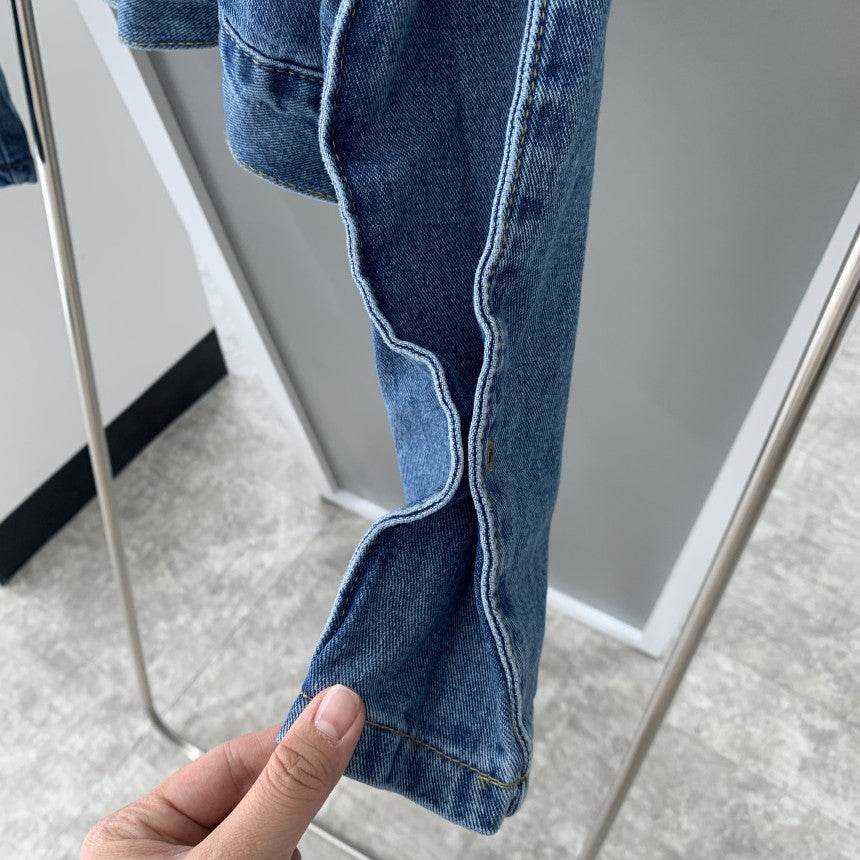 Design Loose Denim Jacket For Women - EX-STOCK Canada