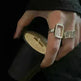 Cold Personalized Opening Student Temperamental Ring - EX-STOCK CANADA