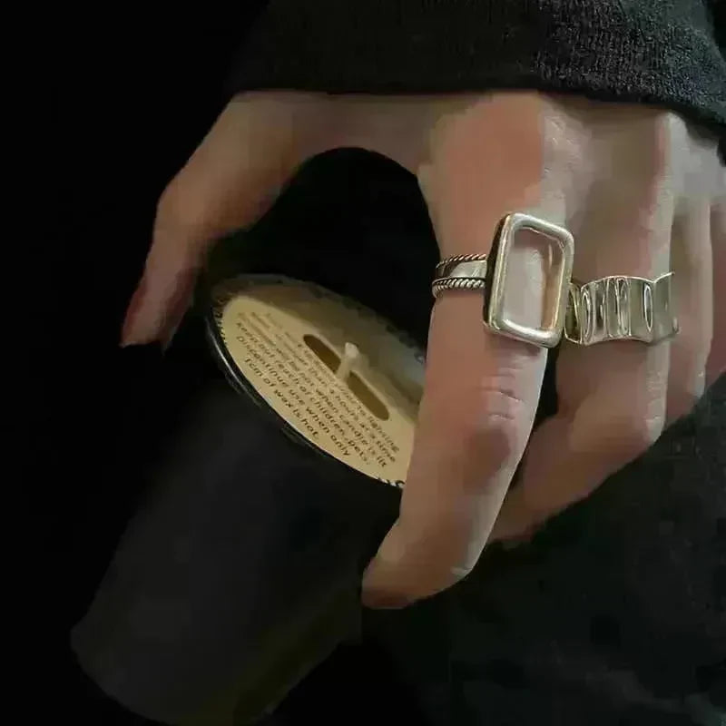 Cold Personalized Opening Student Temperamental Ring - EX-STOCK CANADA