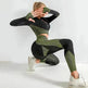 3PCS Yoga Set Seamless Sport Set Women Gym Clothing Leggings Women Crop Top Sports Bra Women Fitness Gym Set Womens Outfits Tracksuit - EX-STOCK CANADA