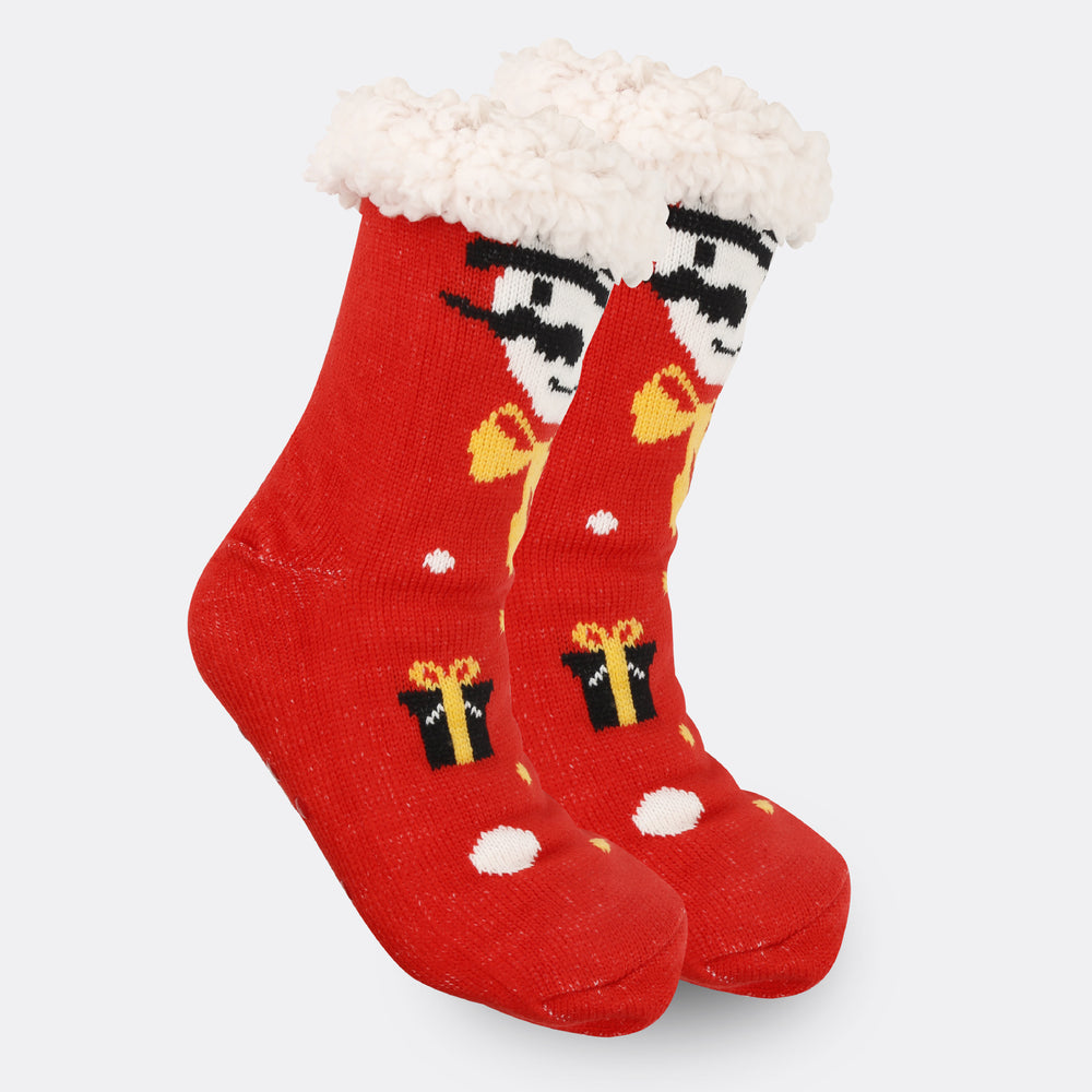 Christmas Women's Thickened Fleece-lined Room Socks EX-STOCK Canada 