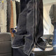 American Zippered Denim Straight Trousers For Men Jeans - EX-STOCK Canada