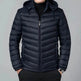Men's Winter Zip up Hooded Puffer jacket Quilted down coat jacket - EX-STOCK Canada