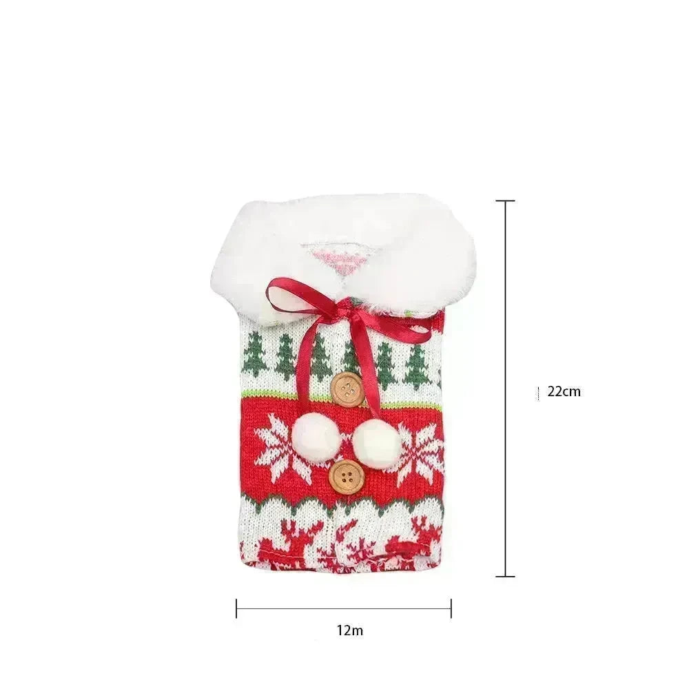 Christmas Decorations Christmas Wine Bottle Socks - EX-STOCK CANADA