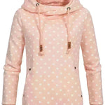 Women Printed loose hooded sweatshirt - EX-STOCK CANADA