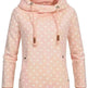 Women Printed loose hooded sweatshirt - EX-STOCK CANADA