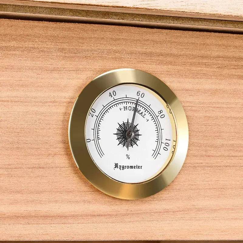 Lacquer Luxury Transparent Cedar Wood Cigar Humidors Box - EX-STOCK Canada