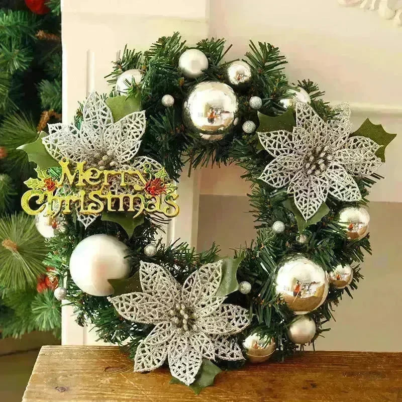 Christmas Decorations Christmas Wreath Home Decor For Home Garden Decorations Mall Door Decoration - EX-STOCK CANADA