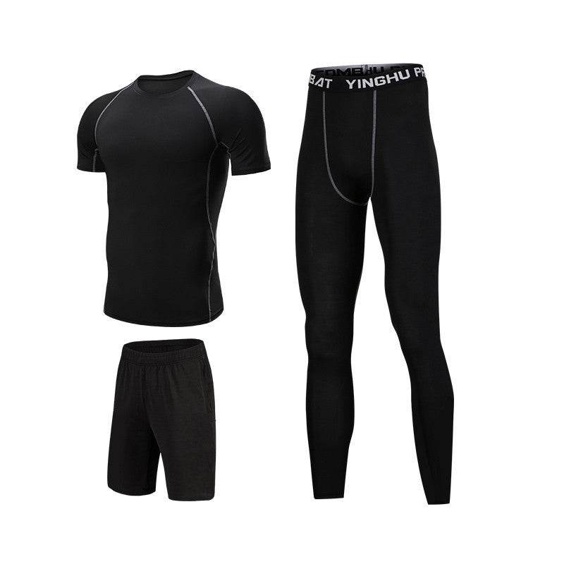 Compression Sport Fitness Workout Gym Outfit 7pcs set for men - EX-STOCK Canada