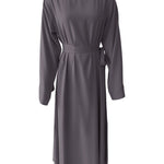 Plus Size Lace Up Muslim Women's Dress - EX-STOCK Canada