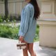 Classy Button Long Sleeve Simple Blouse Shirt   women shirt dress - EX-STOCK CANADA