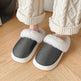 Fashion Frosted Sequined Plush Slippers Winter Warm Home Indoor Non-slip Bedroom Floor Fuzzy Slipper For Couple Women House Shoes - EX-STOCK Canada