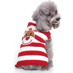 Pet Christmas Sweater Knit Turtleneck Pet Clothes Sweater Dog Sweater - EX-STOCK Canada