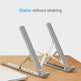 Folding Lifting Desktop Notebook Tablet Computer Stand - EX-STOCK Canada