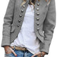 Autumn and winter fashion button blazer | EX-STOCK product gallery photo 5