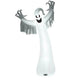 Spooky Halloween Inflatable Ghost - 12 Ft Tall With LED Lights, Waterproof Fabric, Spikes Ropes For Stability, White - EX-STOCK Canada