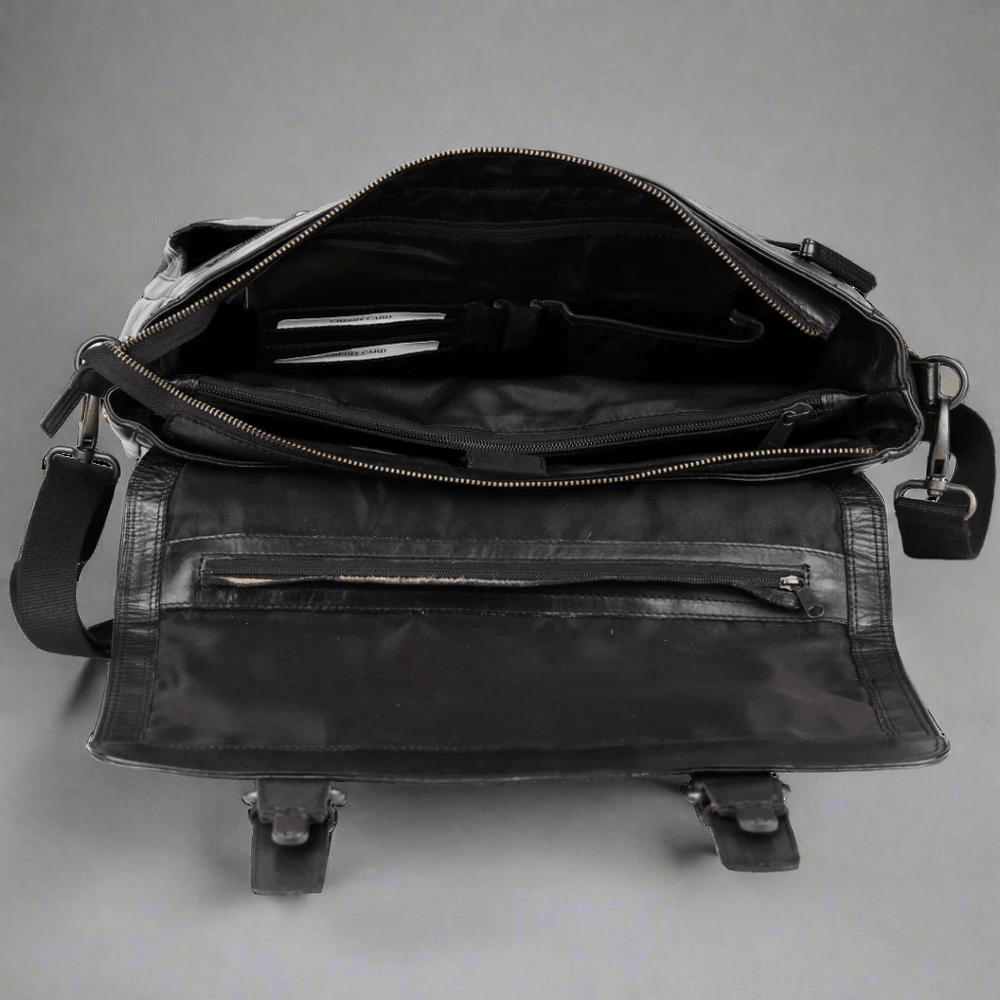 MET Messenger Laptop Leather Bag 
