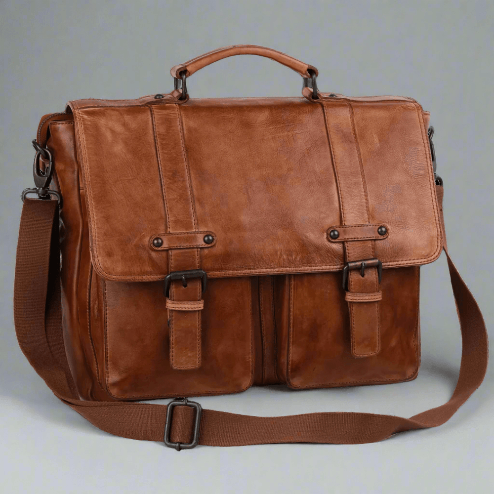 MET Messenger Laptop Leather Bag 