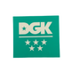 DGK Sticker 3" 5 Star - EX-STOCK Canada