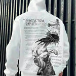 Men's Casual Printed Oversized Hoodie Sweatshirt Hip Pop Streetwear - EX-STOCK CANADA