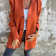 Fall Casual Single Breasted Hooded Cashmere Cardigan Jacket for women - EX-STOCK Canada