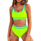 Bikini Tight-fitting Solid Color Swimsuit For Women - EX-STOCK Canada