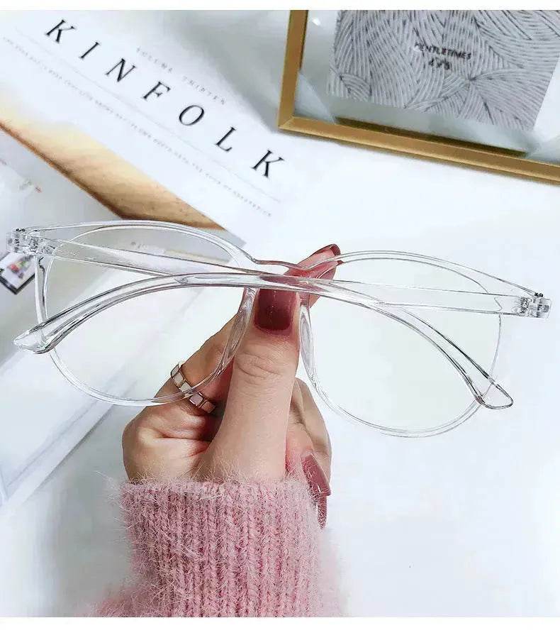 Large-frame Unisex Anti-blue Glasses For Men And Women With The Same Type Of Myopia Finished - EX-STOCK Canada
