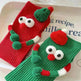 Cute Cartoon Christmas Socks Solid Cotton Middle-tube Stockings For Adults And Children - EX-STOCK CANADA